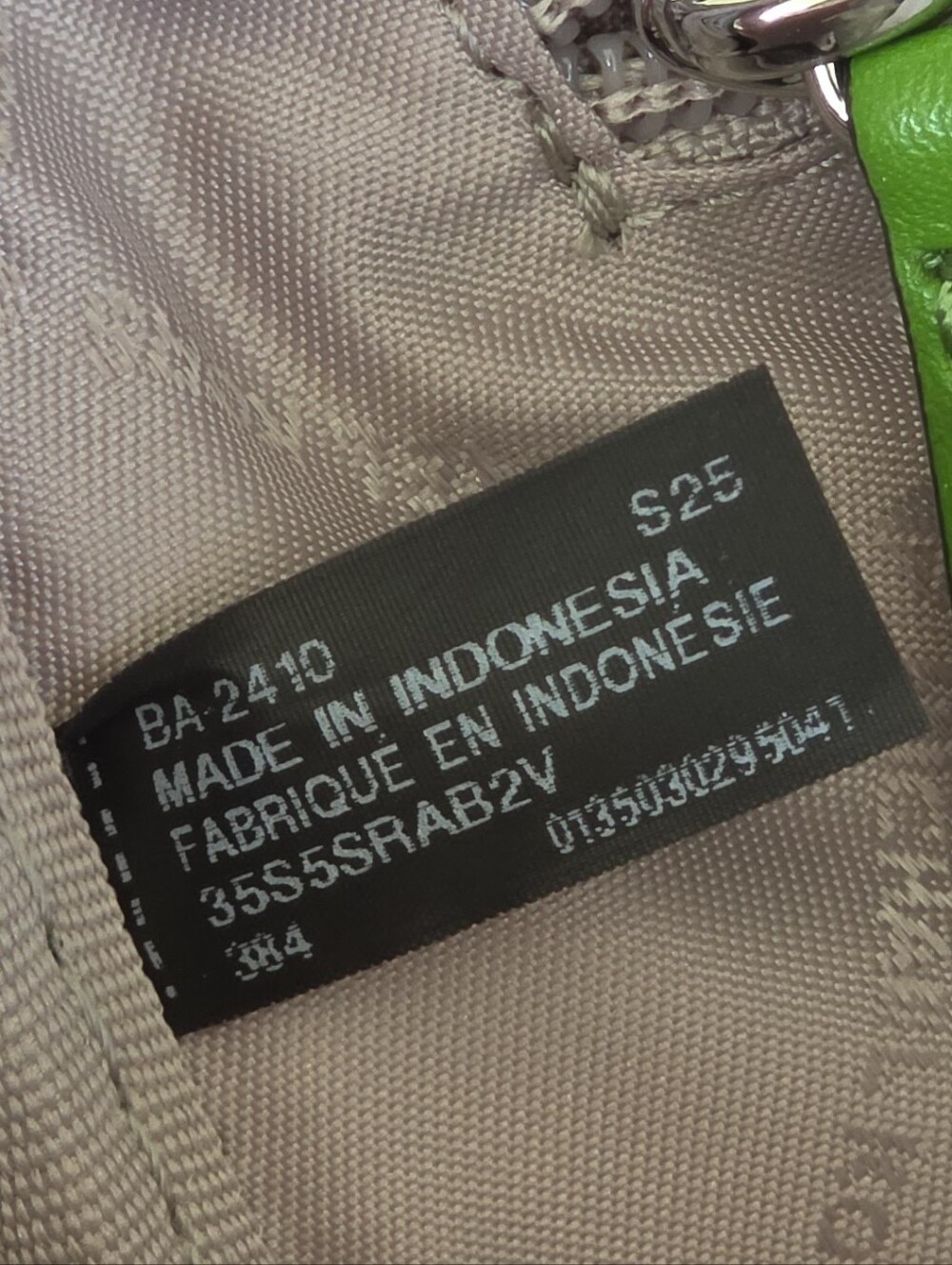 Michael Kors Rhea Logo Medium Green Backpack - Picture 7 of 10